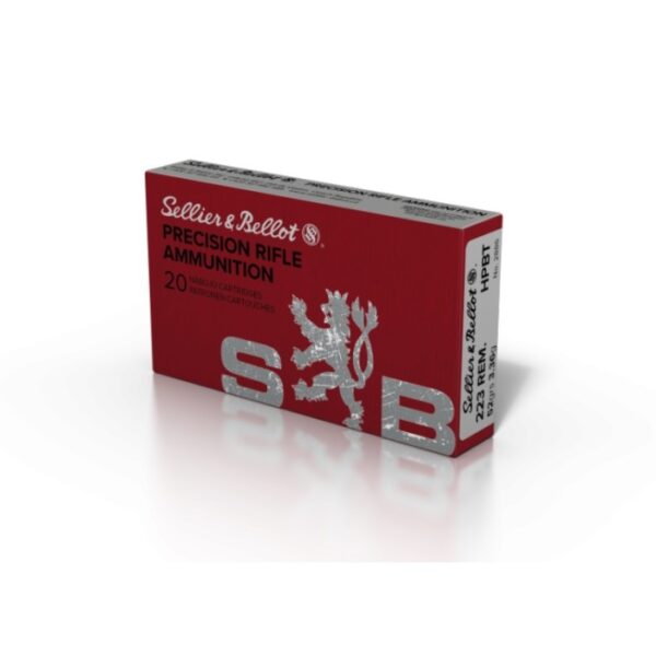 Sellier & Bellot .223 Rem HPBT OTM 3,36g/52gr, 20 kpl/rs | 223hpbt